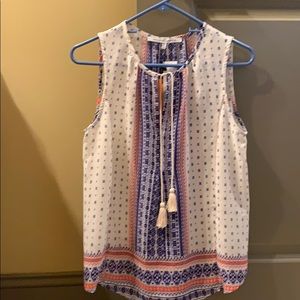 Collective Concepts Sleeveless Blouse, size S.